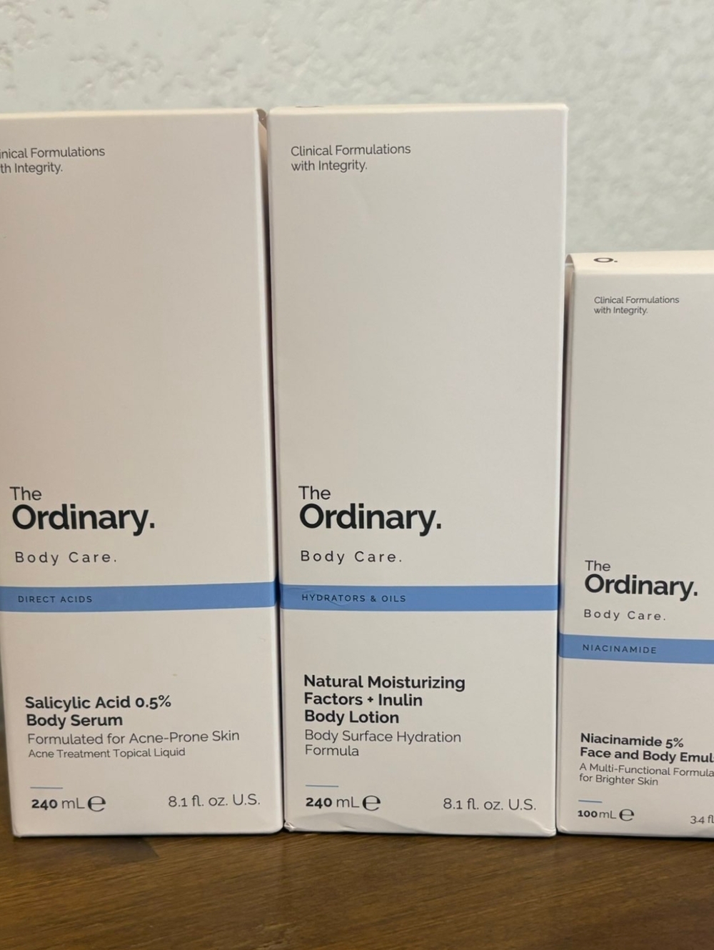 The Ordinary 3 Piece Skincare Set